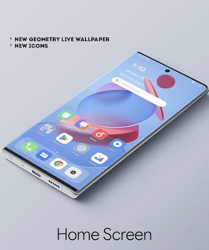 MIUI12.5 Geometry Live Theme for EMUI 11/10/9/8/5 screenshot 2