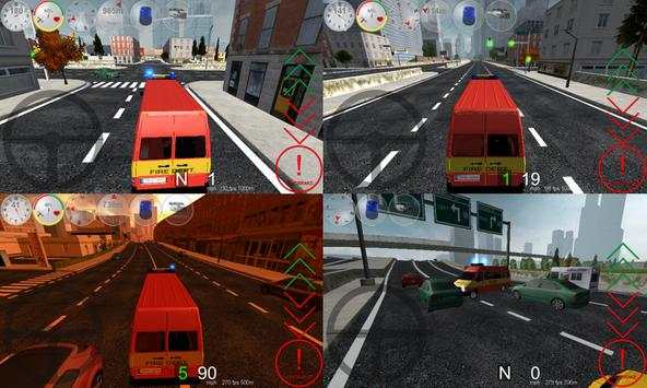 Duty Driver Firetruck LITE screenshot 7