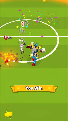Rainbow Run - Blue Monster screenshot 2