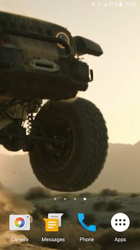 3D Desert Race Live Wallpaper screenshot 4