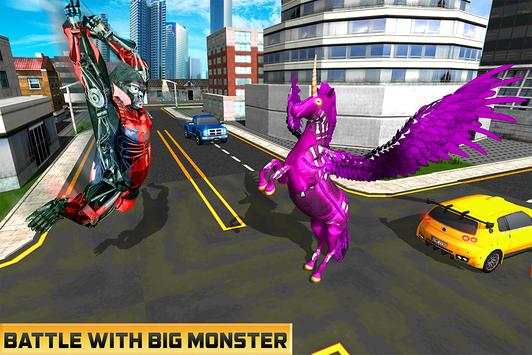 US Robotic Unicorn Transform Bike Game screenshot 15