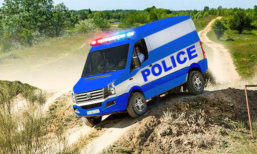 Police Van Driving Game-Police Bus Simulator game screenshot 2