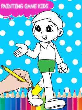 Nobita Super Heroes Coloring screenshot 1