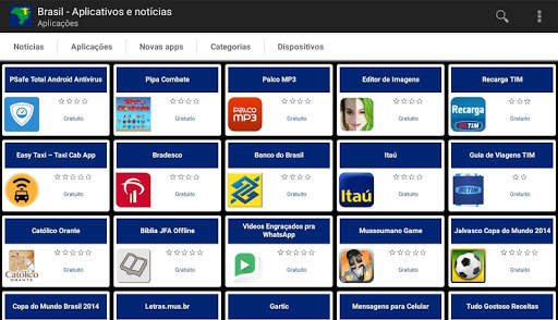 Apps e jogos brasileiros 5 تصوير الشاشة