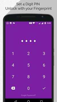 Hide Photos, Videos Vault with Fingerprint unlock screenshot 1