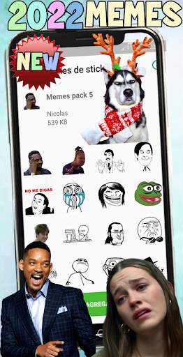 Memes 2023 Stickers screenshot 6