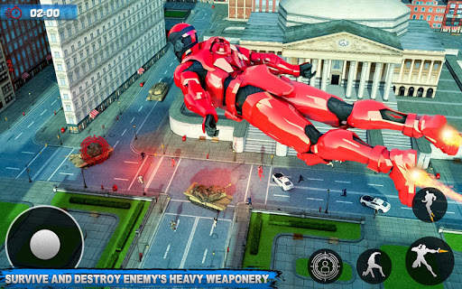 Robot Sky Rescue Simulator screenshot 1