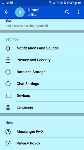 Messenger The Telegram screenshot 6