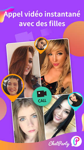 Chatparty- Chat vidéo et rencontrer des amis screenshot 2