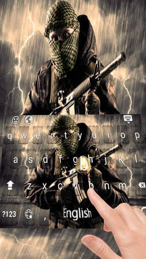 Modern Army keyboard स्क्रीनशॉट 9
