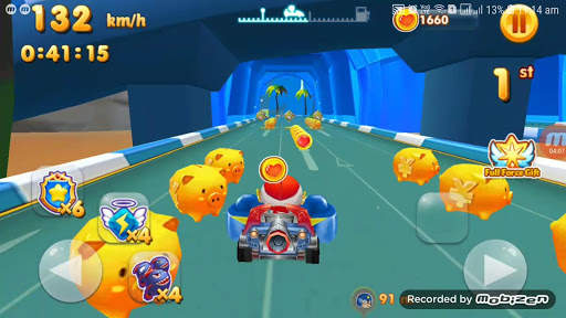 Mini Toon Car Racing screenshot 5