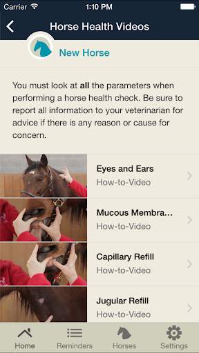 Horse Health Tracker 6 تصوير الشاشة