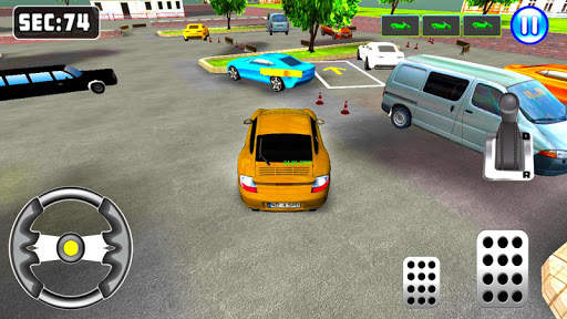 3D sports Car Parking Game screenshot 4