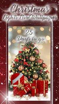 Christmas Lights Live Wallpaper: Xmas Countdown screenshot 1