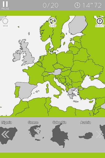 Enjoy Learning World Map Puzzle screenshot 4