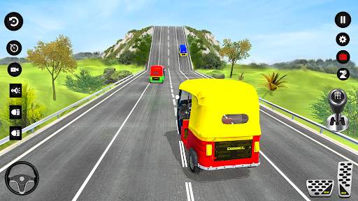 Tuk Tuk Auto Game: Stunt Games screenshot 1