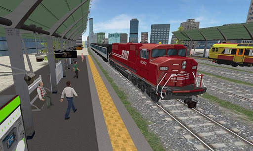 Driving In City Train 2016 screenshot 5