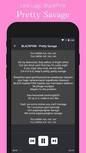 Lagu Ice Cream - BLACKPINK ft Selena Gomez Offline screenshot 5