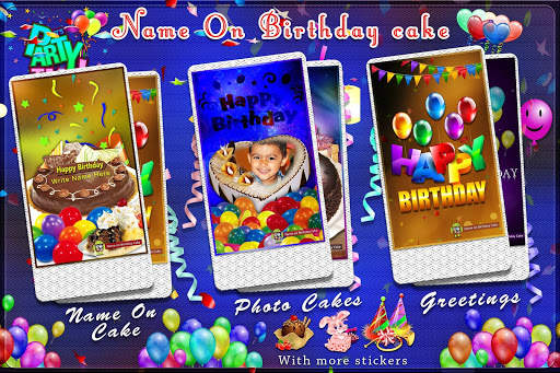 Name On Birthday Cake & Photo скриншот 13