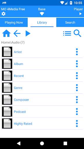 MO 4Media - remote control and player screenshot 2