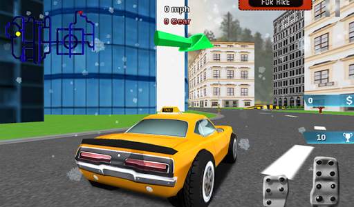 3D Santa Taxi Drive screenshot 10