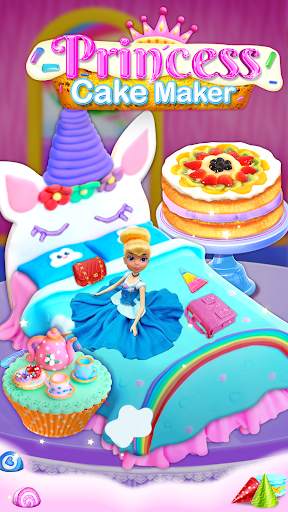 Princess Cake Maker Games screenshot 1