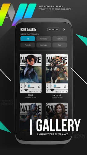 Axis Home Launcher Pro screenshot 7