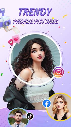 Profile Pic 3D avatar screenshot 5