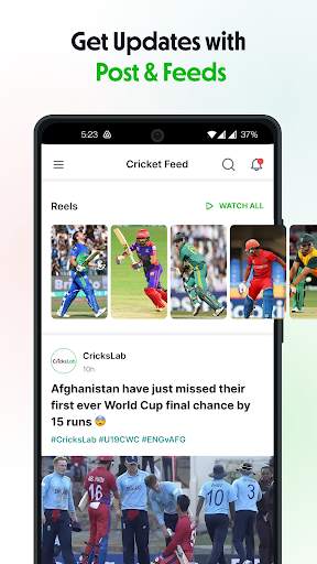 Crickslab: Score & Live stream screenshot 8