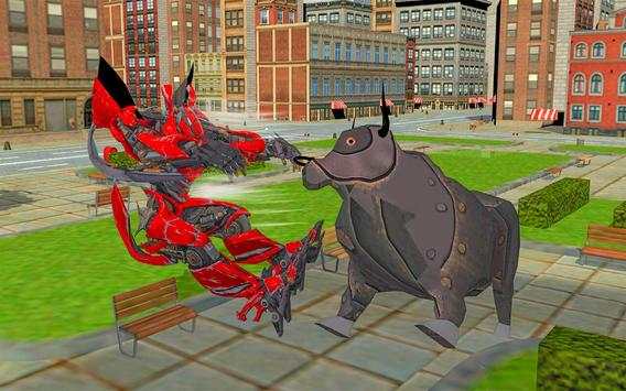 Angry Robot Bull Attack:Robot Fighting Bull Games screenshot 8