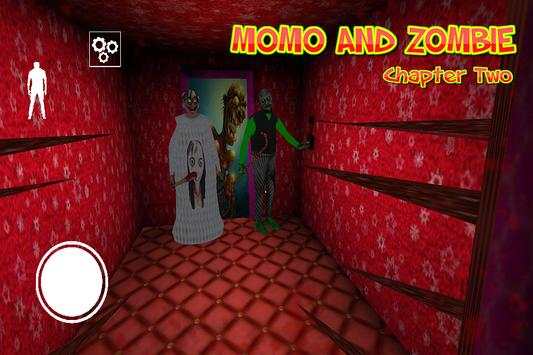 Horror Granny Momo Zombi: Chapter 2 scary Game screenshot 2