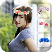 Flower Crown Photo Editor icon
