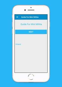 Guide For Mini Militia screenshot 1