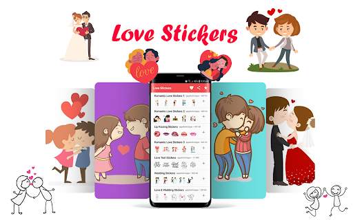 WA Love Stickers for WhatsApp screenshot 1