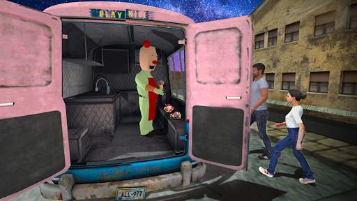 Baldi Ice Cream Man 3D - New Scary Neighbor Game screenshot 1