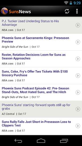 Phoenix Basketball News screenshot 1