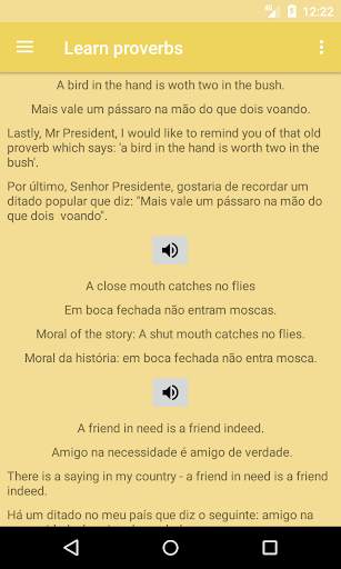 Learn proverbs in English screenshot 4