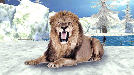 Angry Lion Winter Attack स्क्रीनशॉट 5