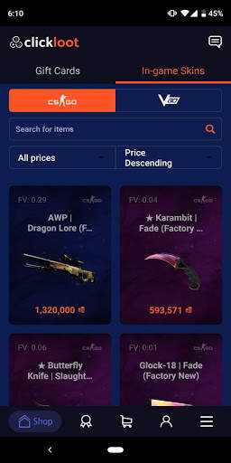 ClickLoot - Earn skins, games and gift cards स्क्रीनशॉट 3