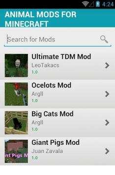 ANIMAL MODS FOR MINECRAFT screenshot 2