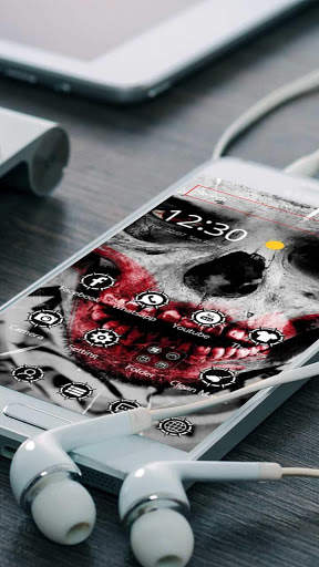 Blood Skull Theme screenshot 2