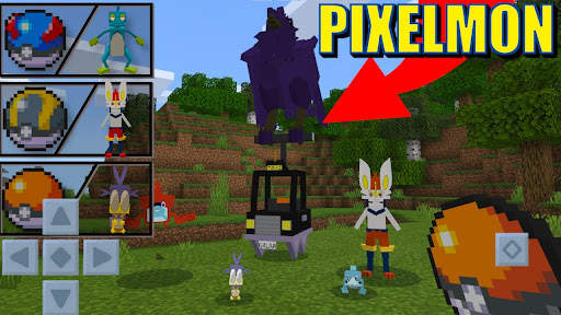 Pixelmon Mod for Minecraft PE screenshot 1