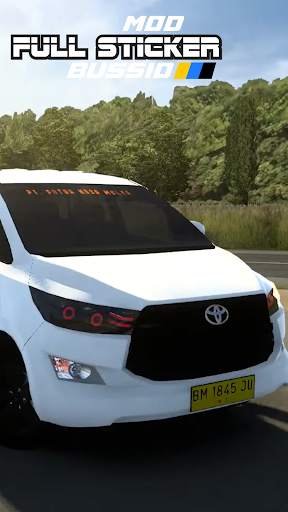 Mod Bussid Mobil Full Sticker screenshot 3
