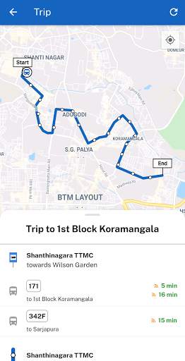 MyBMTC - Official BMTC app screenshot 3