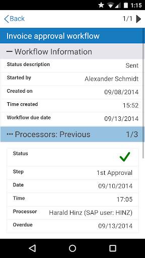 Kofax ReadSoft Mobile 4 تصوير الشاشة