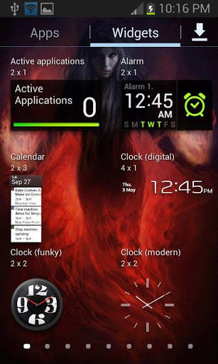 Fiery Witch Live Wallpaper screenshot 3