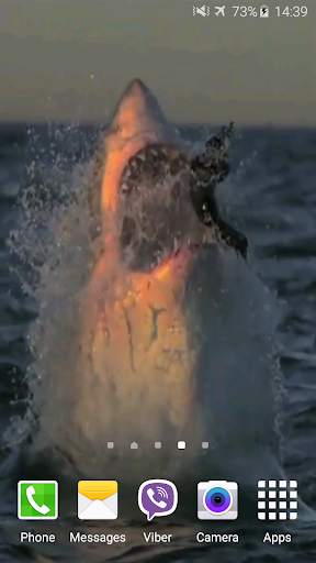 Shark Attack Live Wallpaper screenshot 2