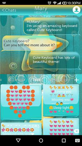 Bubble Star Emoji Keyboard screenshot 4