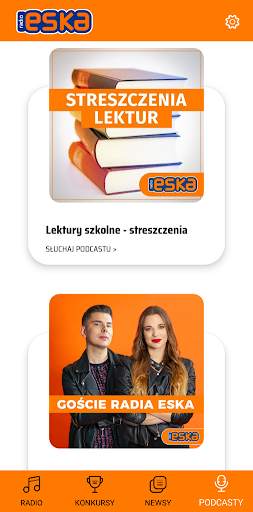 Radio ESKA. Radio internetowe. screenshot 5