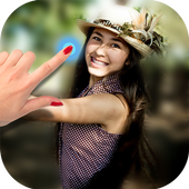 طمس صور الخلفية أيقونة